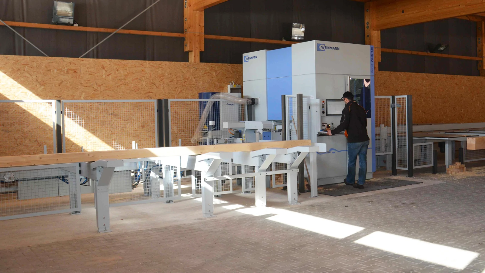 Ácsrobot munka közben