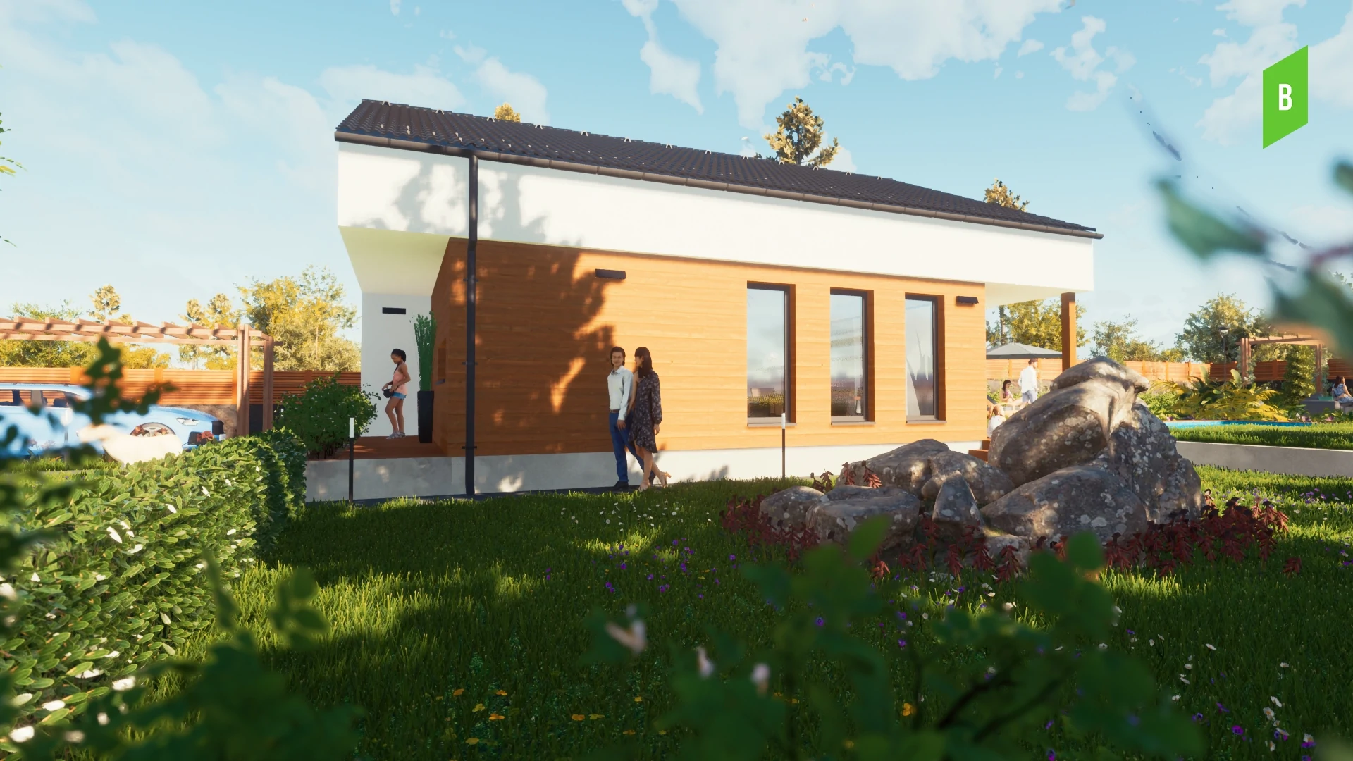 Balaton Mintaház Hero