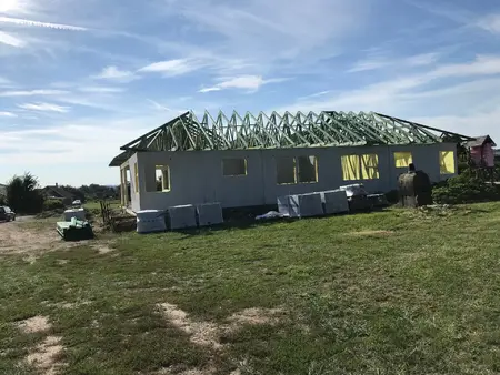 Balaton felvidéki építkezés