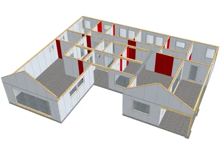 Balaton felvidéki építkezés